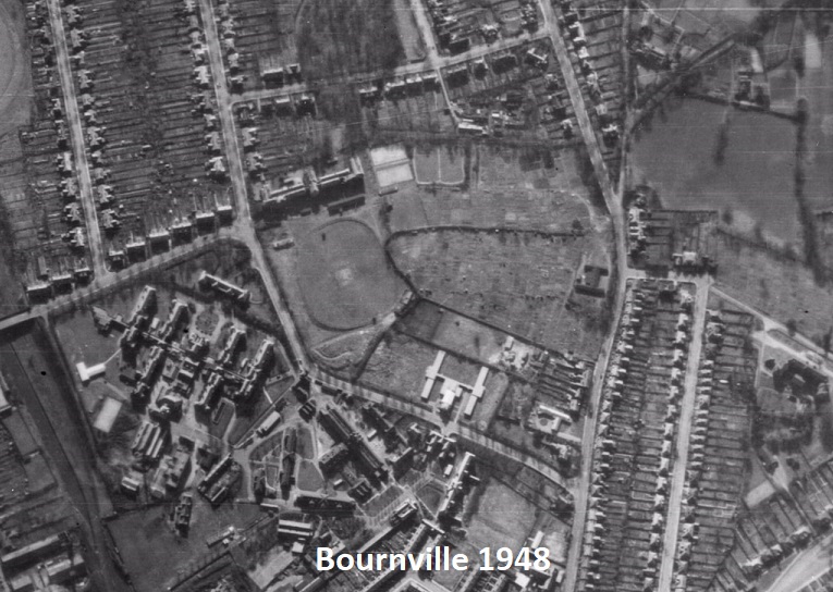 Birmingham - Bournville Sports Stadium : Image credit Historic England